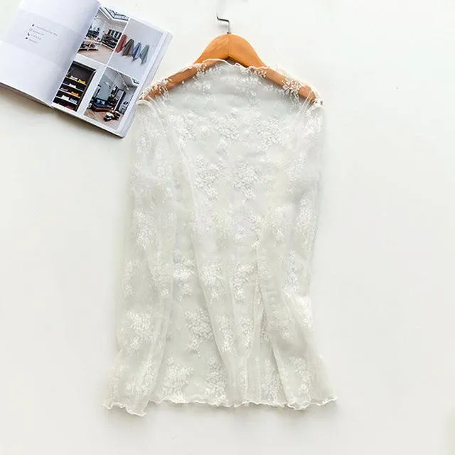 2019 New Women Sexy  Round Neck Lace Lingerie Sleepwear Dress Underwear Babydoll Nightgown Black White nightdress chemise de nui