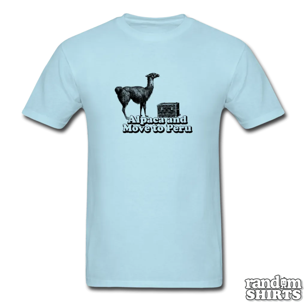 Alpaca And Move To Peru