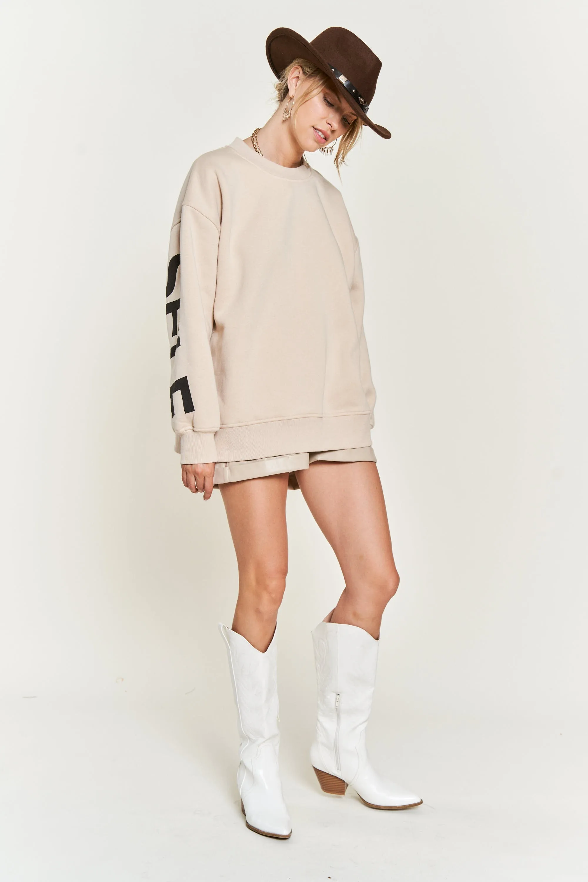 Be Yourself Pullover Sweatshirt