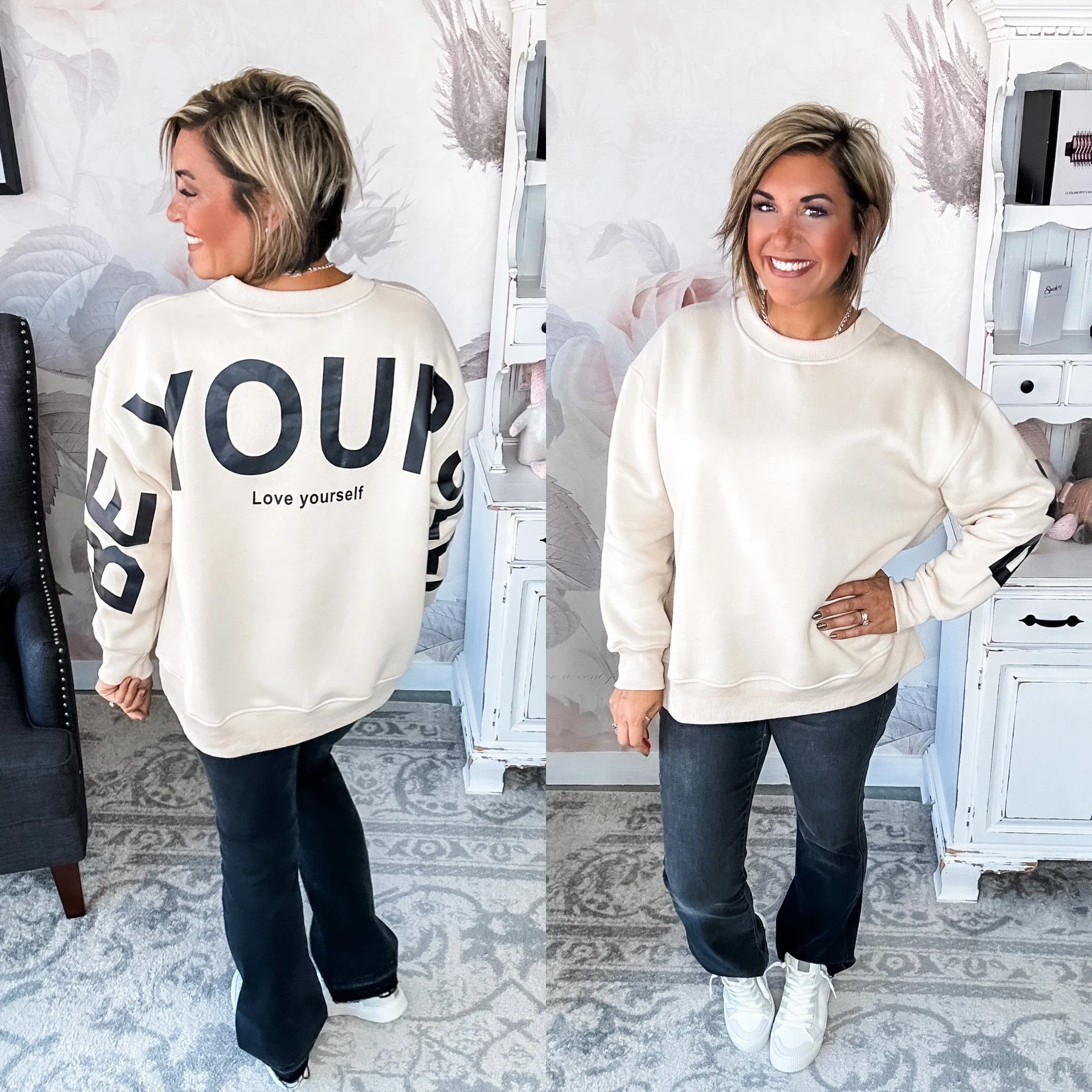 Be Yourself Pullover Sweatshirt