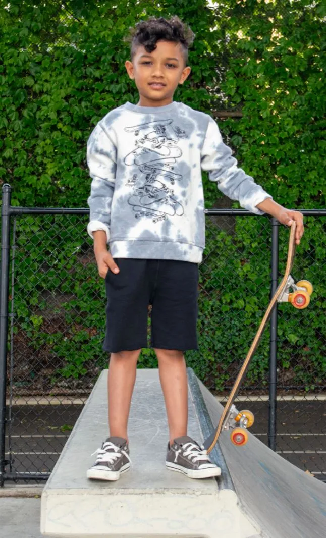 Black Camp Shorts
