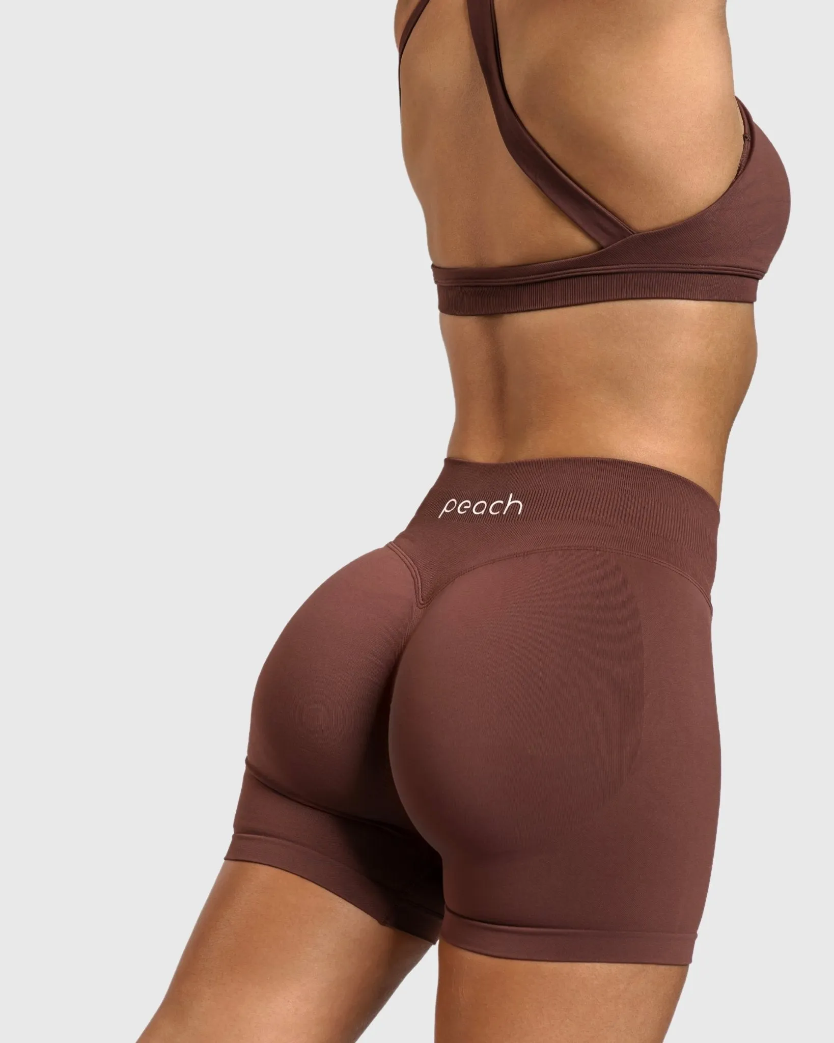 Brown Essence Shorts