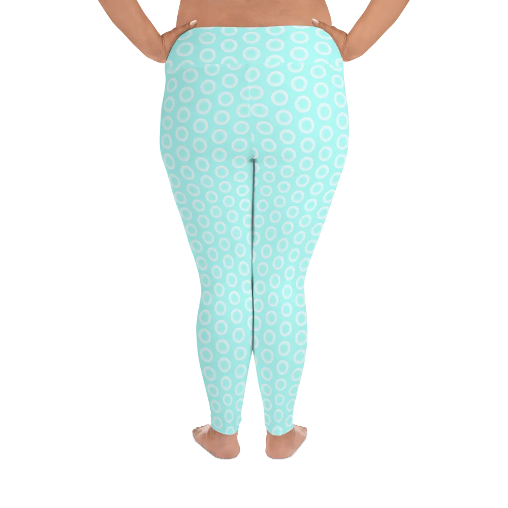 Bubbles Women's Plus Size Leggings