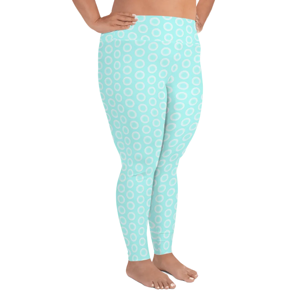 Bubbles Women's Plus Size Leggings