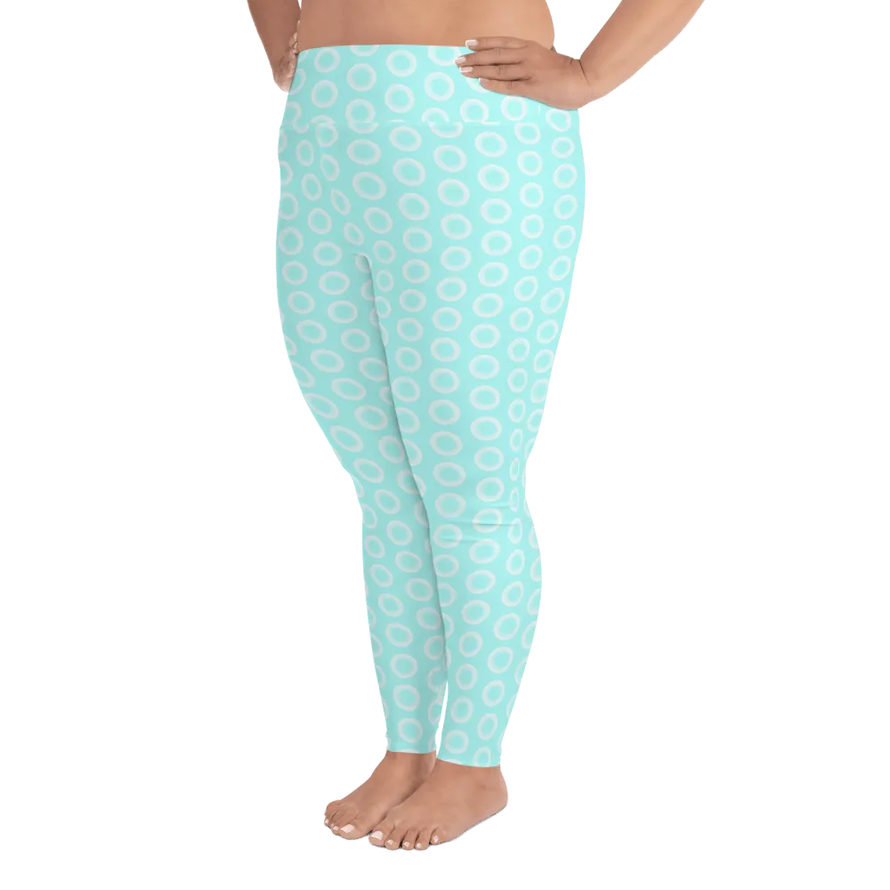 Bubbles Women's Plus Size Leggings