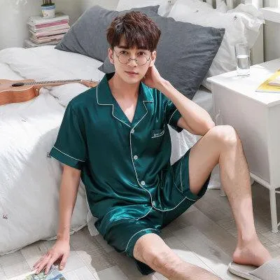 BZEL Sleepwear Women's Couple Pajamas Pijamas Women Satin Pyjama Woman Home Wear Silk Pyjama Set Home Suit Big Size Dropshipping