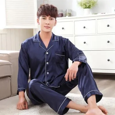 BZEL Sleepwear Women's Couple Pajamas Pijamas Women Satin Pyjama Woman Home Wear Silk Pyjama Set Home Suit Big Size Dropshipping