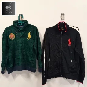 CARHARTT/NFL/RL/LACOSTE SWEATSHIRTS - 21 PCS