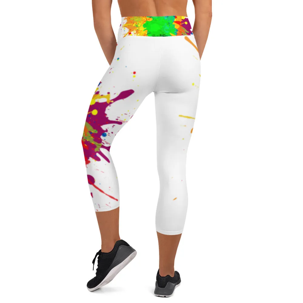 DRIP! Yoga Capri Leggings