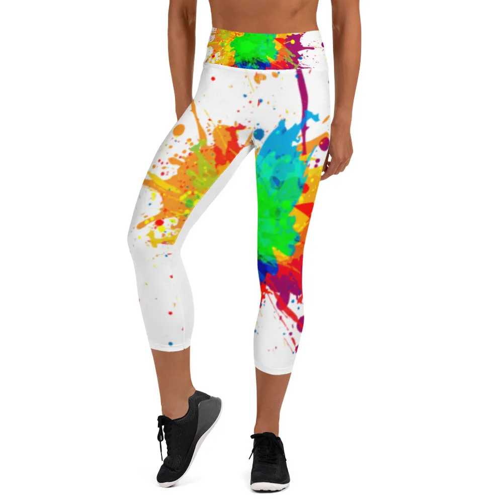 DRIP! Yoga Capri Leggings