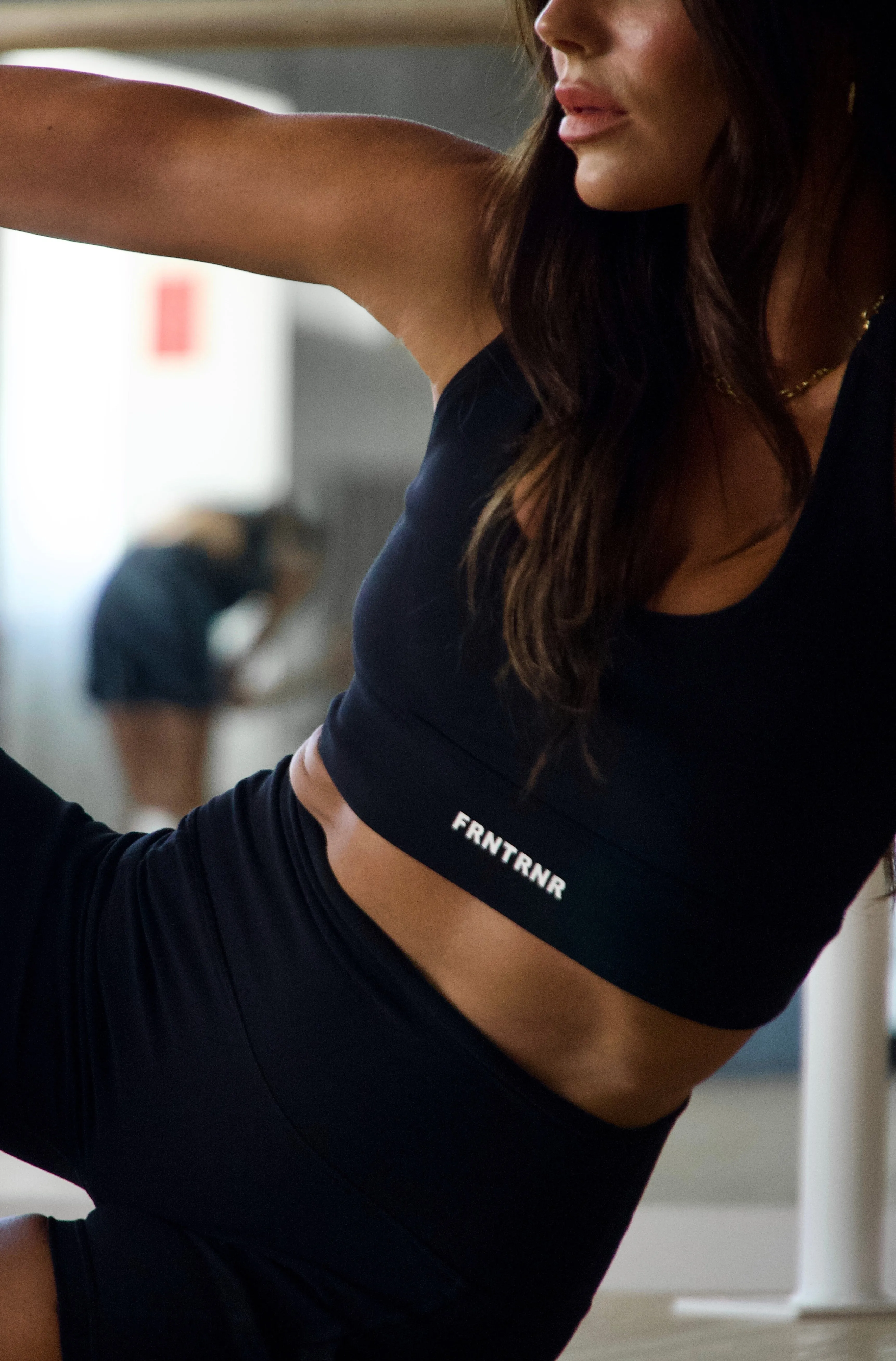 FR Racer Crop - Black