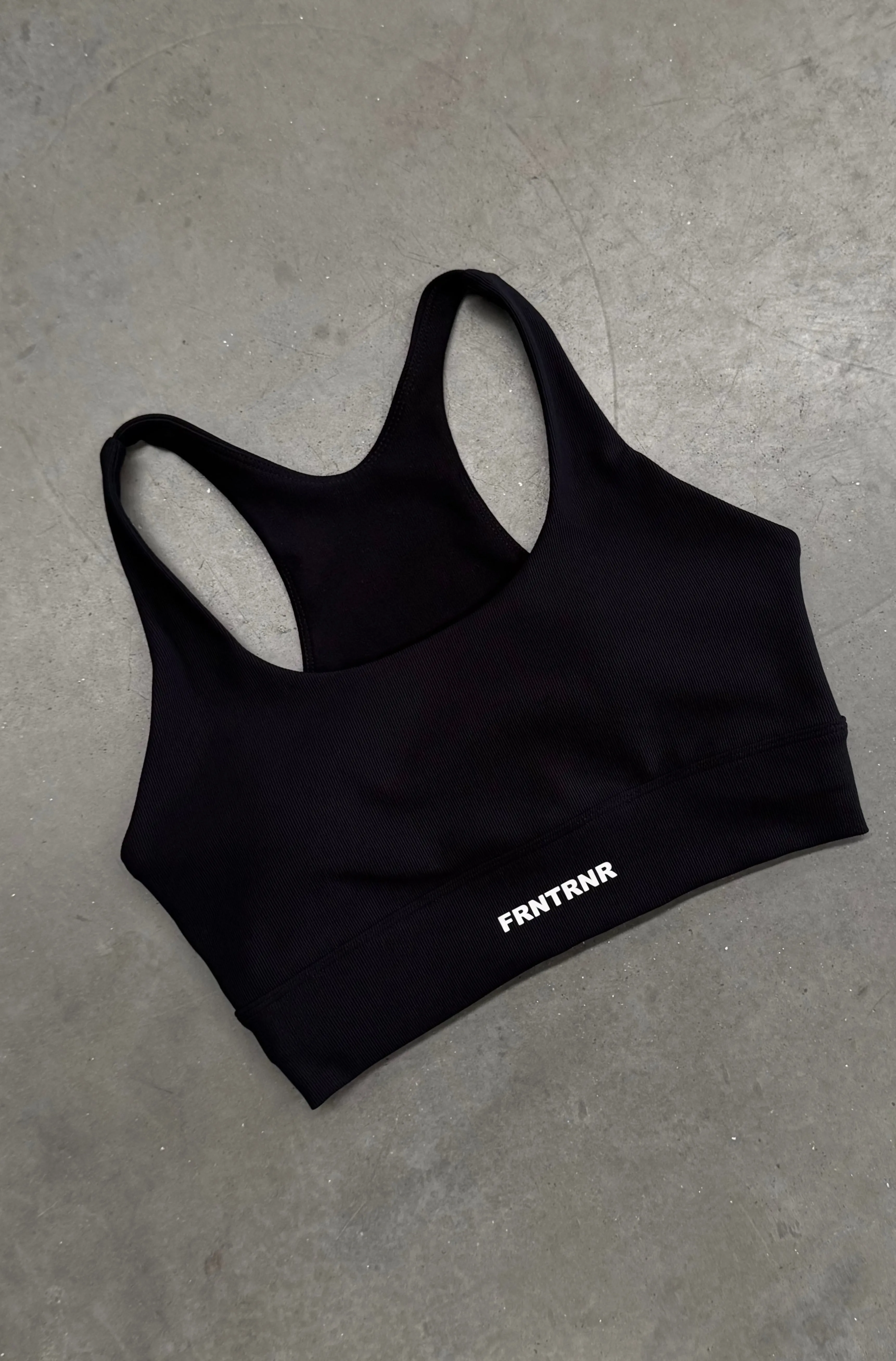 FR Racer Crop - Black