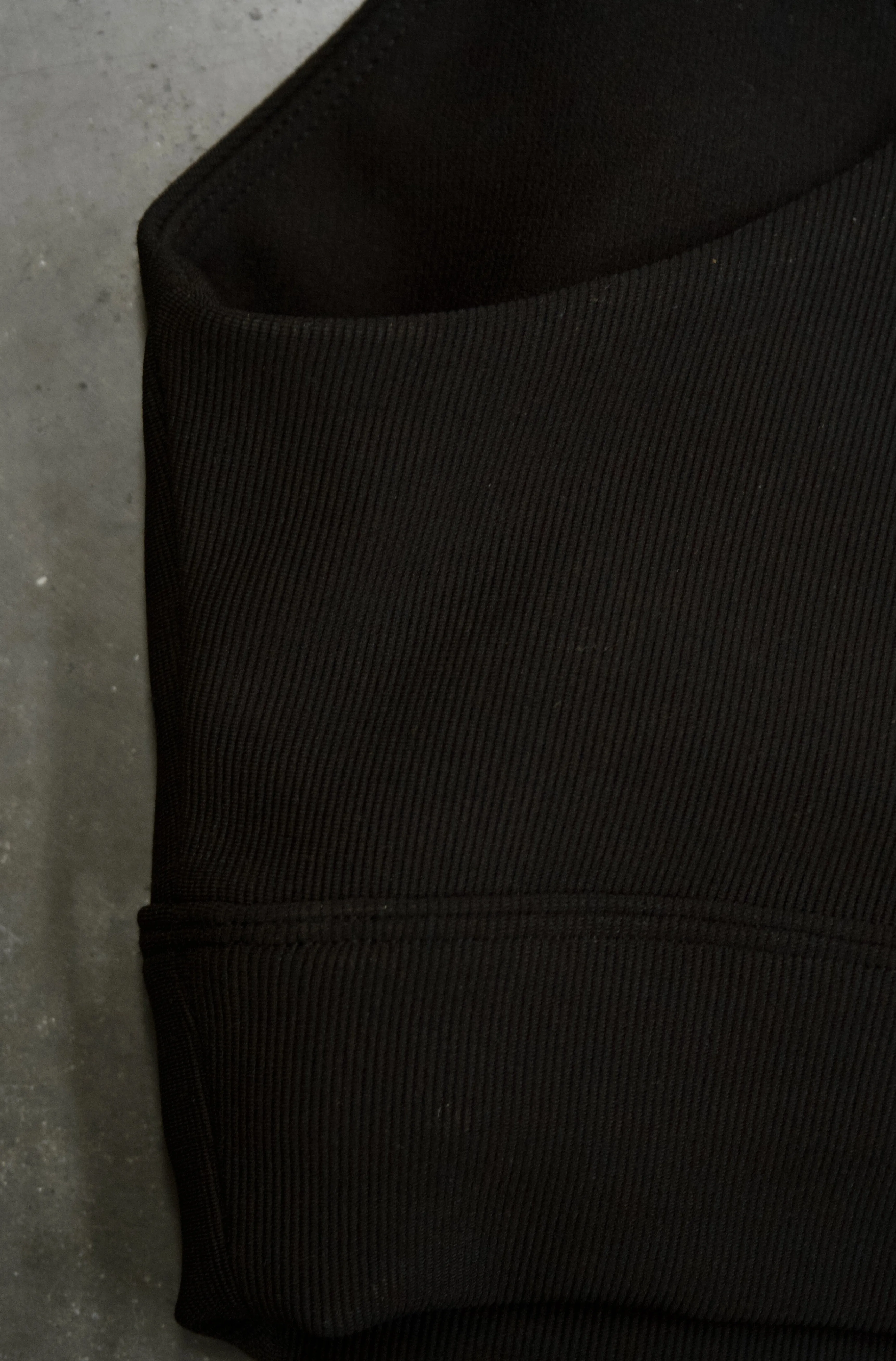 FR Racer Crop - Black