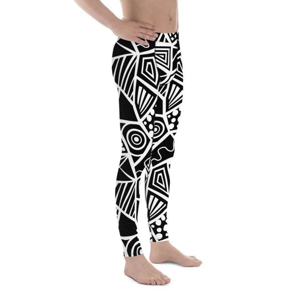 Geometric Shape Men's Leggings