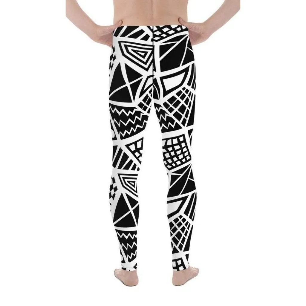 Geometric Shape Men's Leggings