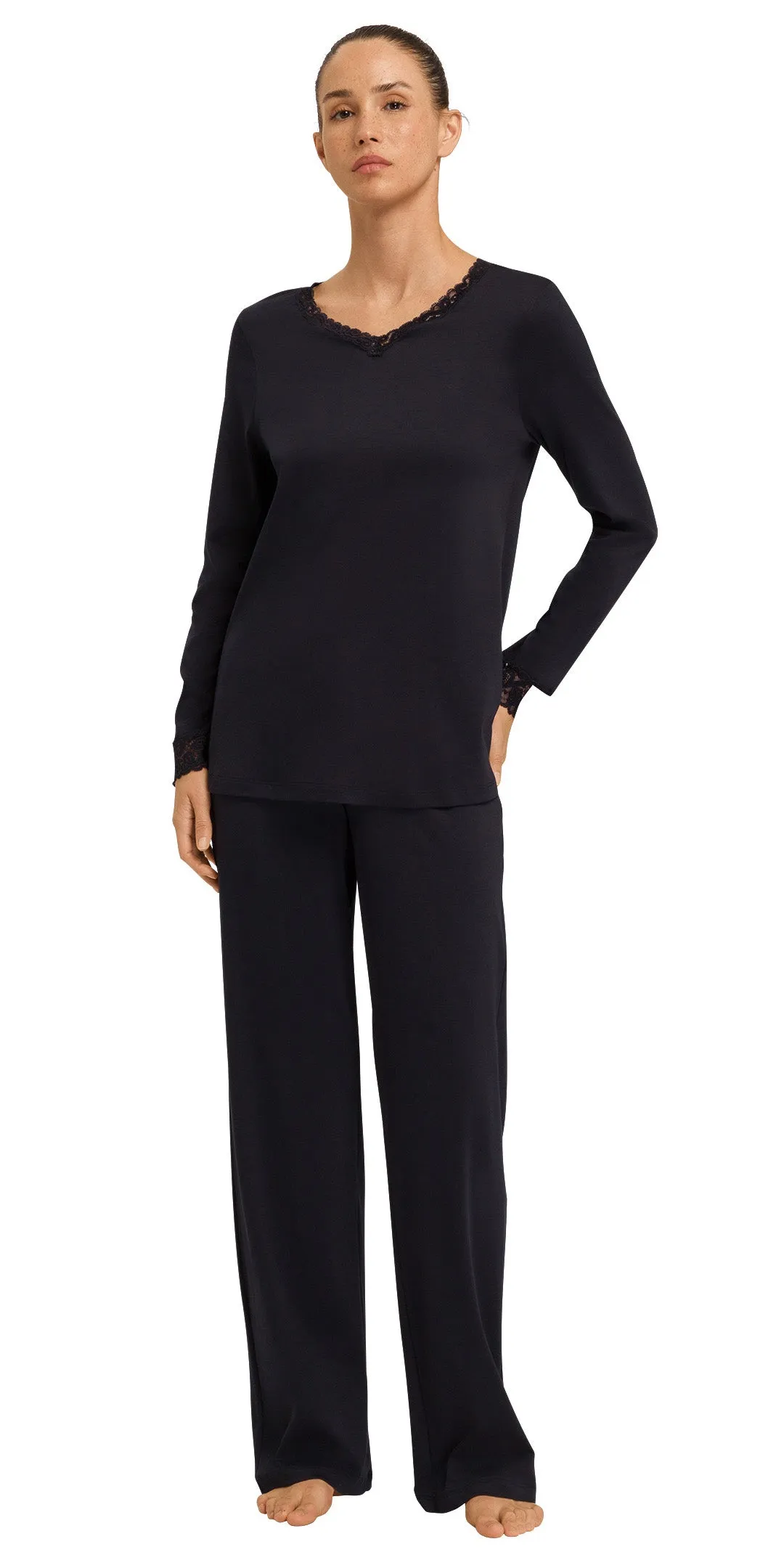 Hanro Moments Long Sleeve PJ Set