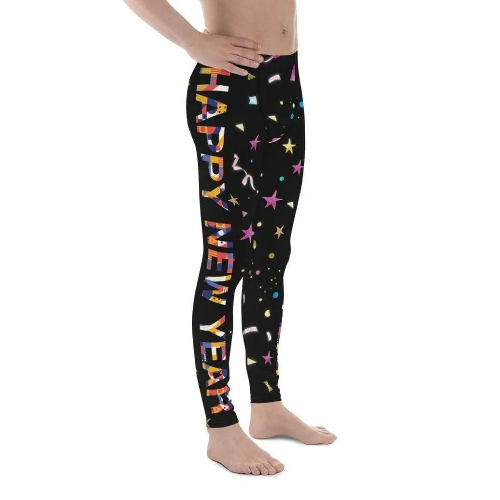 Happy New Year Men's Leggings