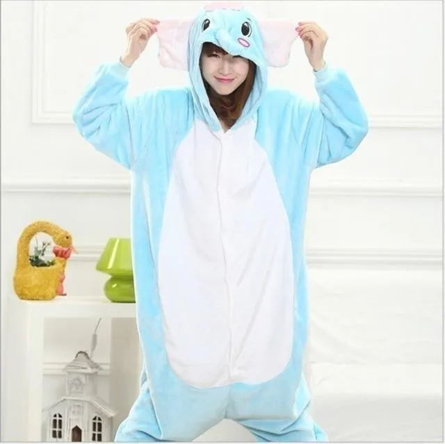 kigurumi onesies for adults sleepwear 2019 pijama de unicornio Unicorn Panda pyjamas Jumpsuit Pajamas For women warm Onesie