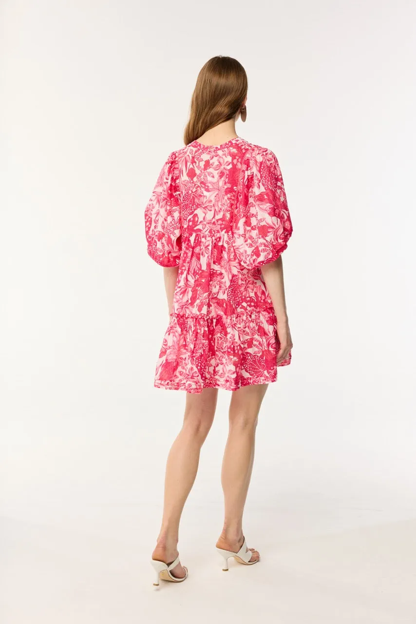 Mini Dress Aria - Pink Jengel