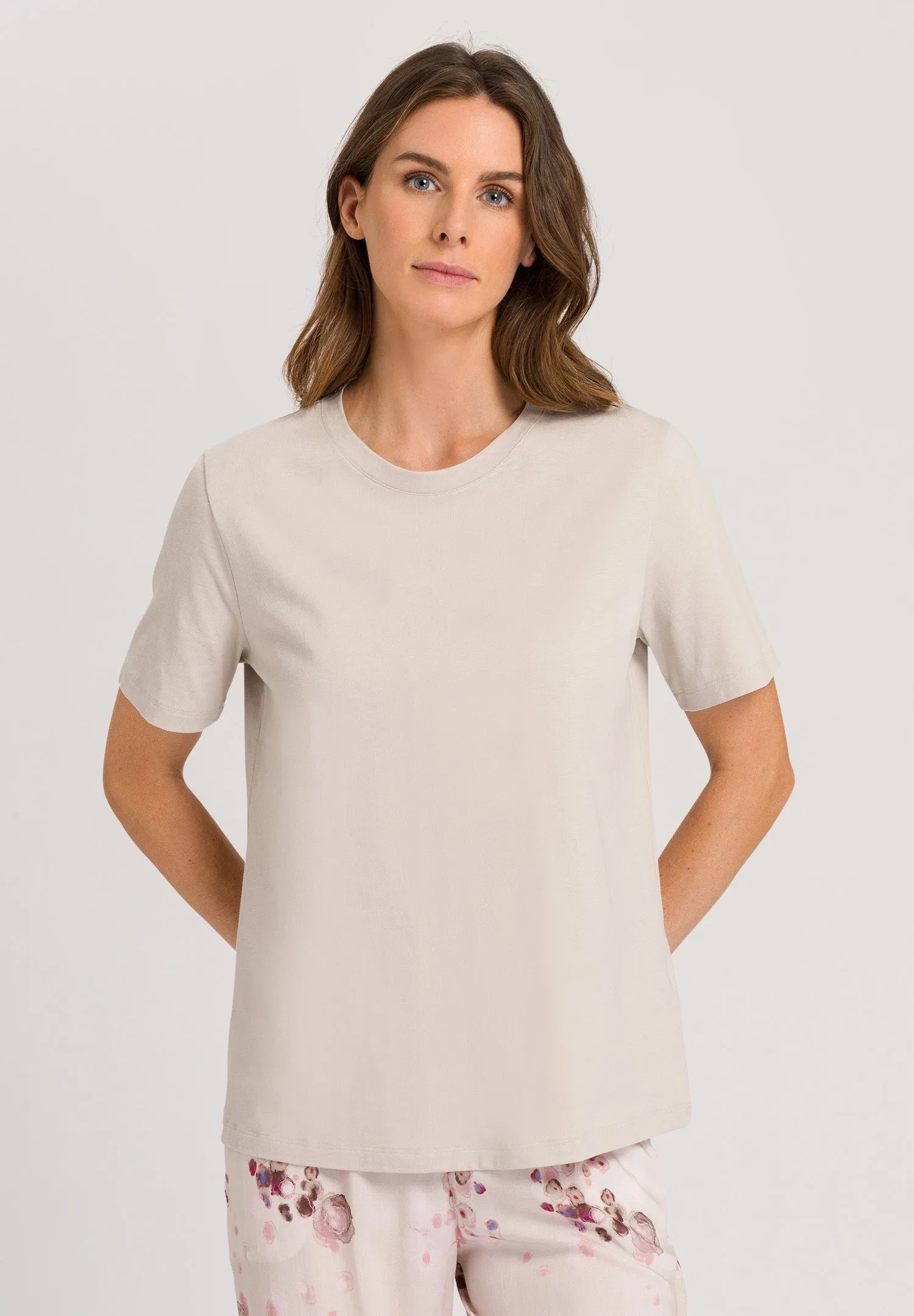 Natural Shirt Organic Cotton Top | Sepia 78662-2822