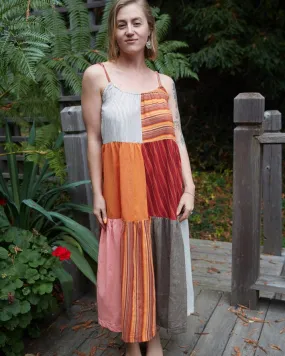 Patchwork Cotton Sundress