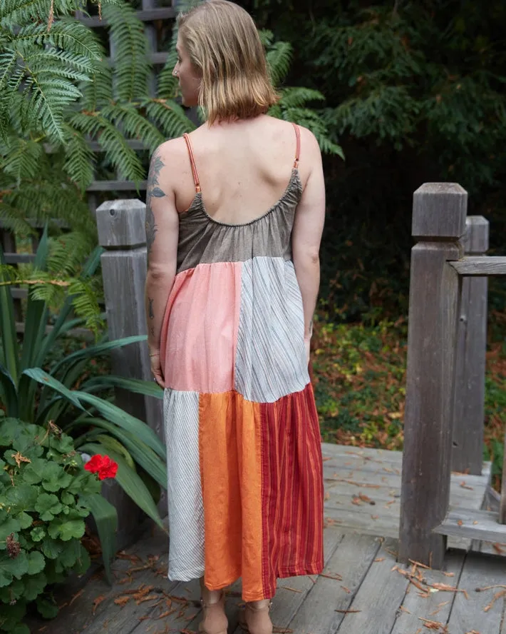 Patchwork Cotton Sundress