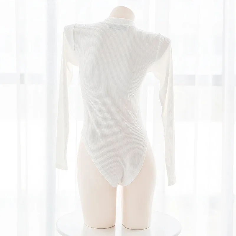 Sexy white cos bodysuit yc23238