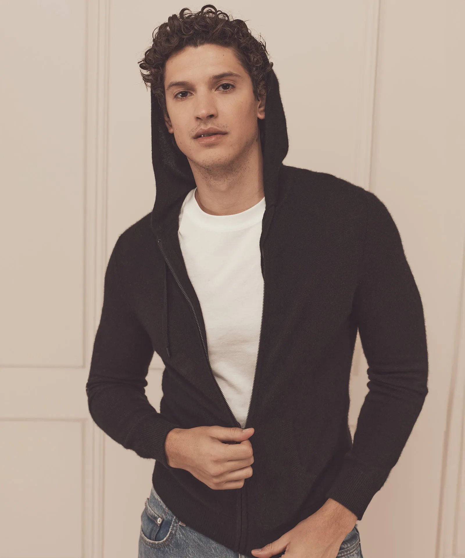 Signature Cashmere Zip Hoodie