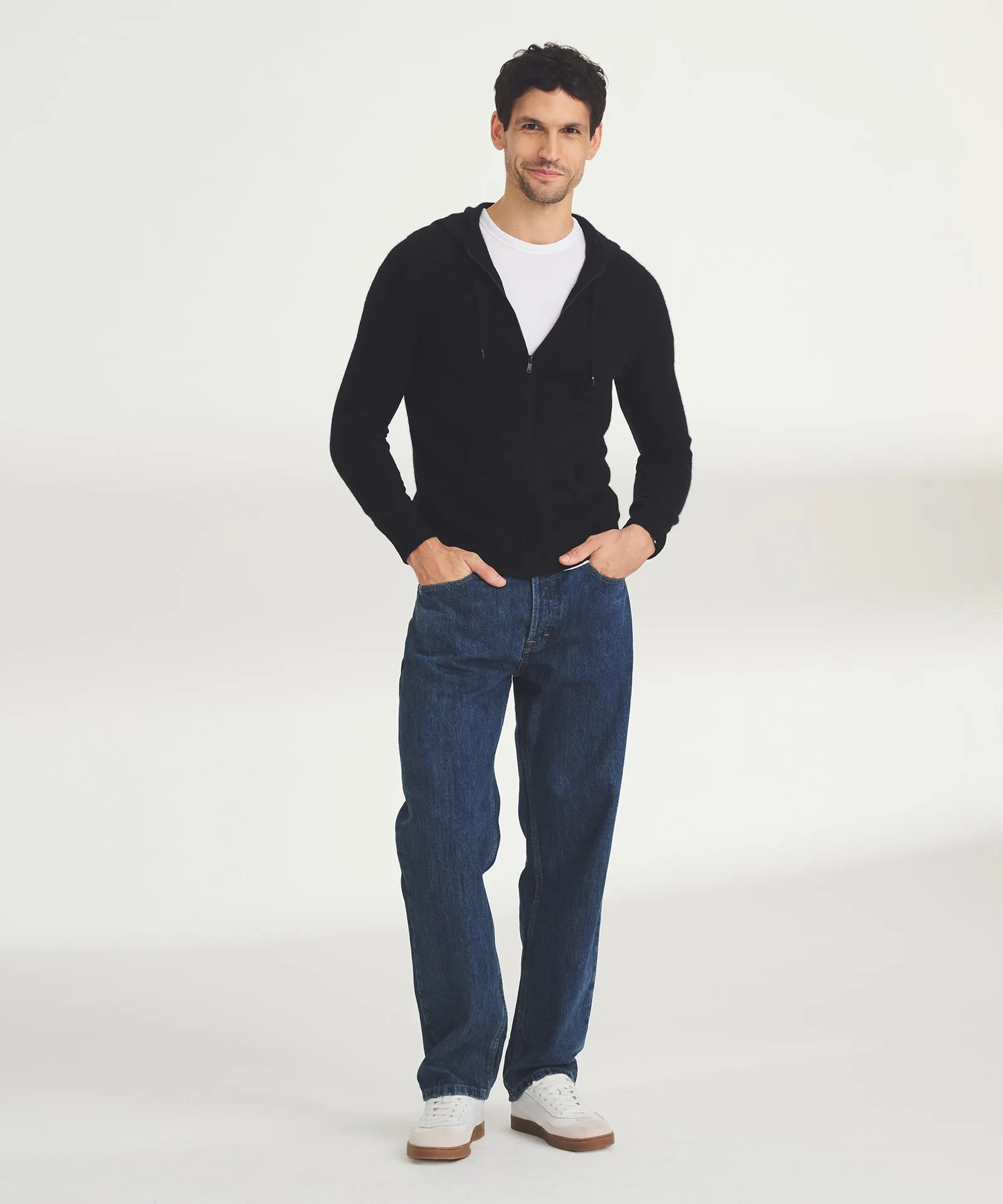 Signature Cashmere Zip Hoodie