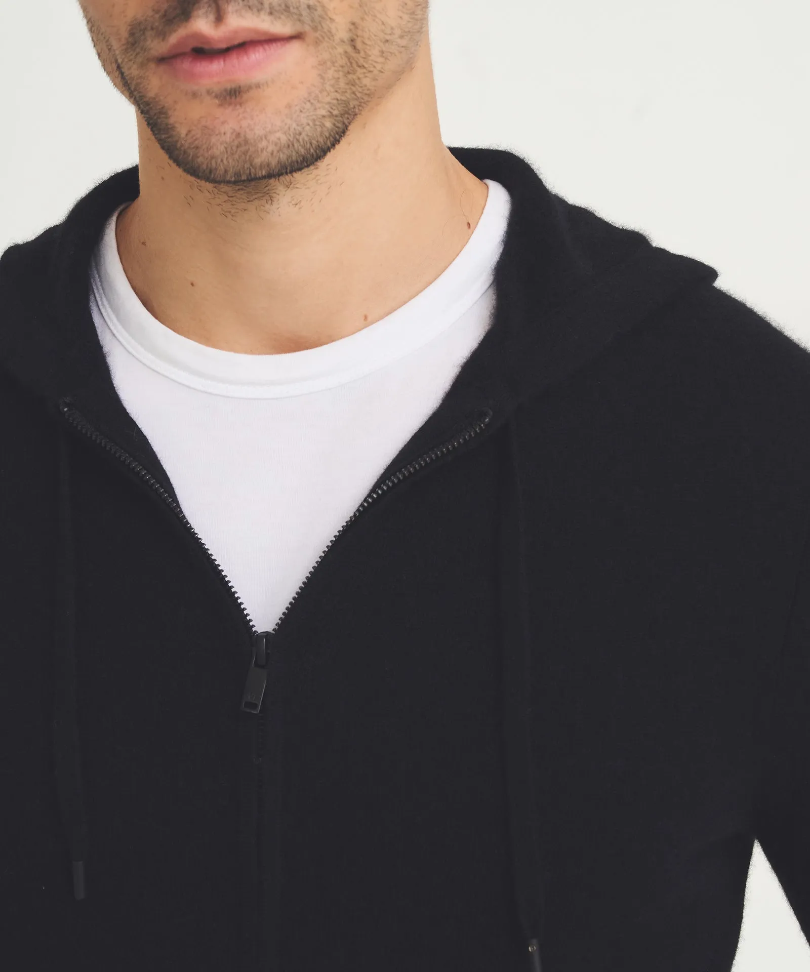 Signature Cashmere Zip Hoodie