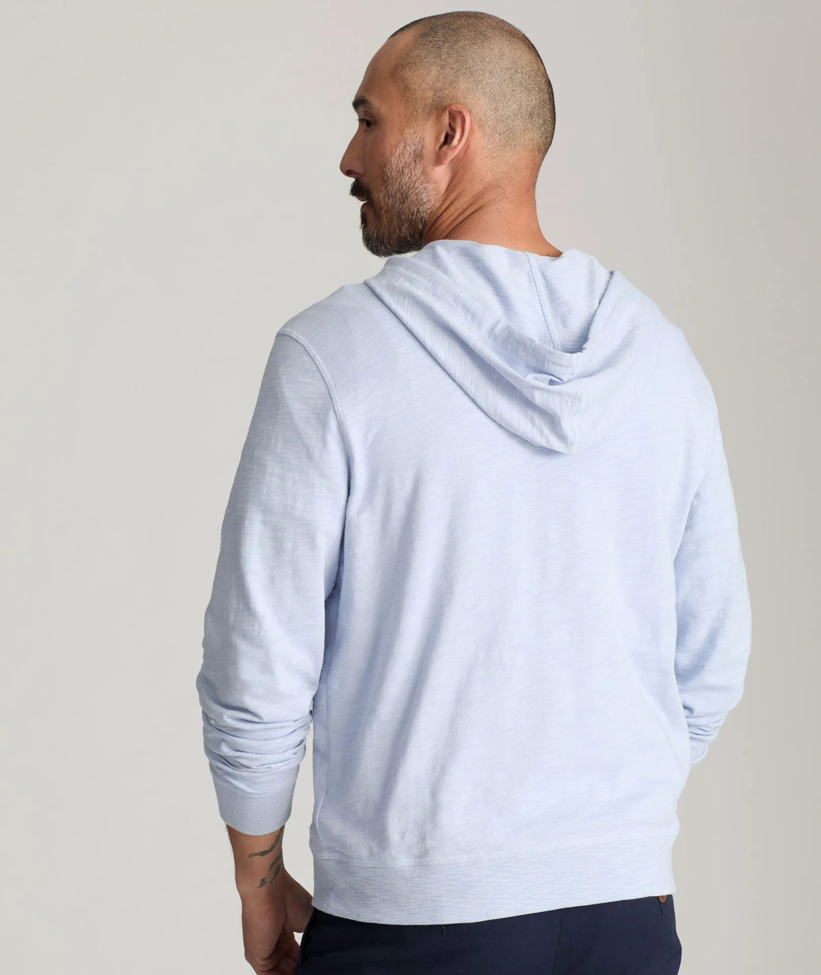Slub Cotton Hoodie