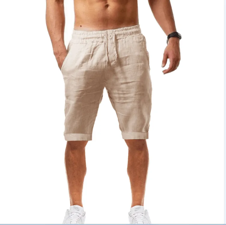 Sporty Linen Shorts