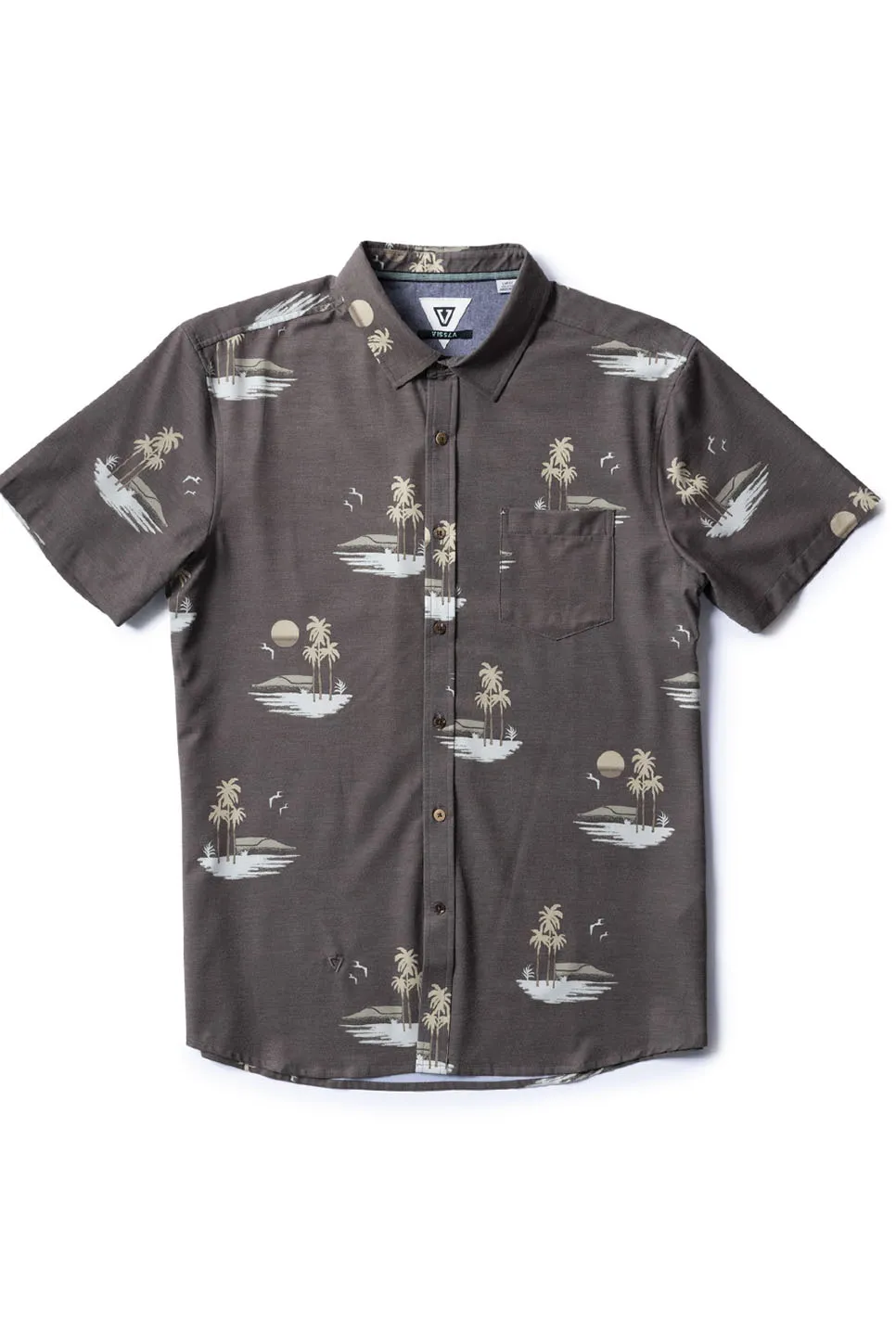 TRES PALMAS ECO SS SHIRT Dark Earth