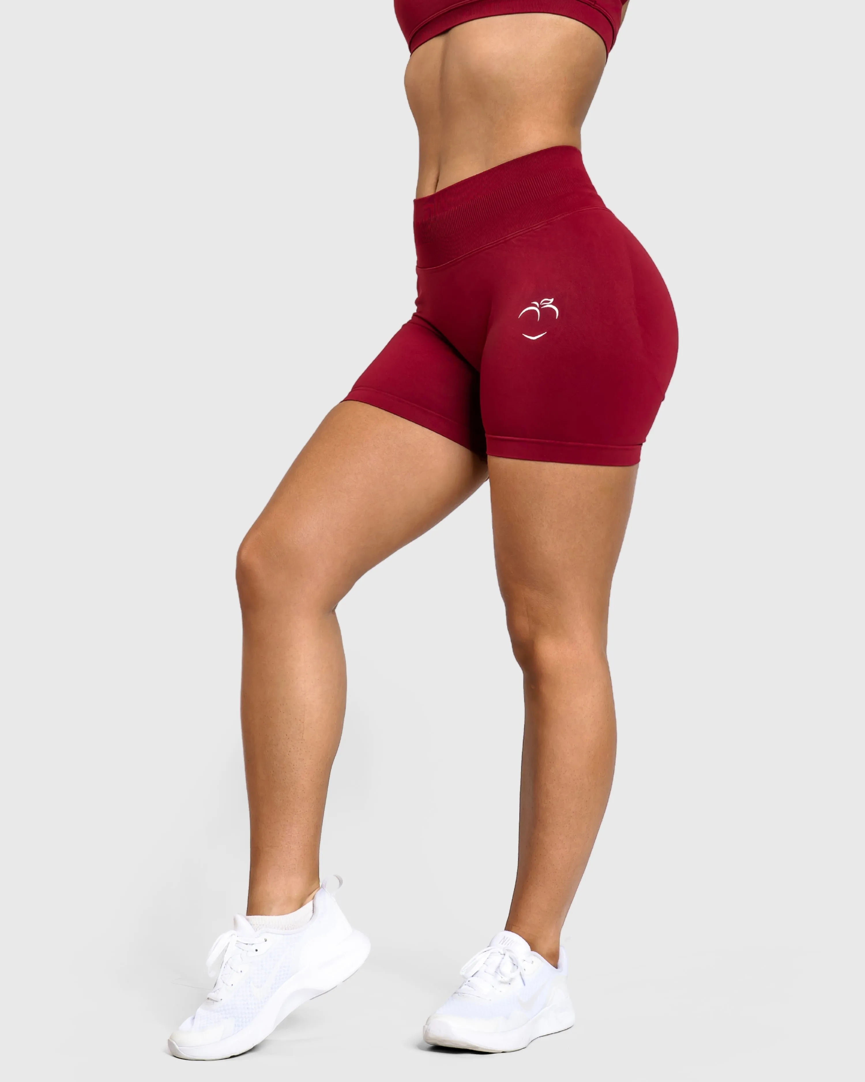 Wine Red Essence Shorts