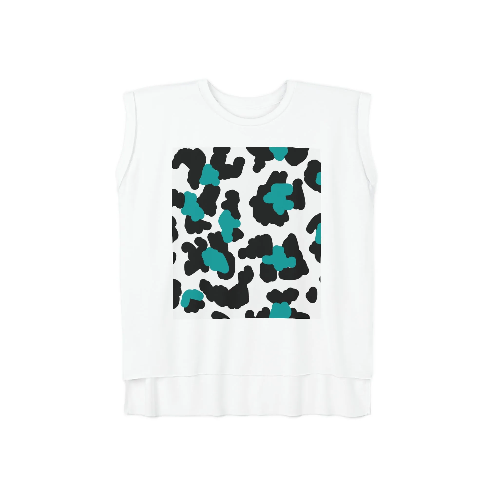 Women’s Flowy Rolled Cuffs Muscle Tee